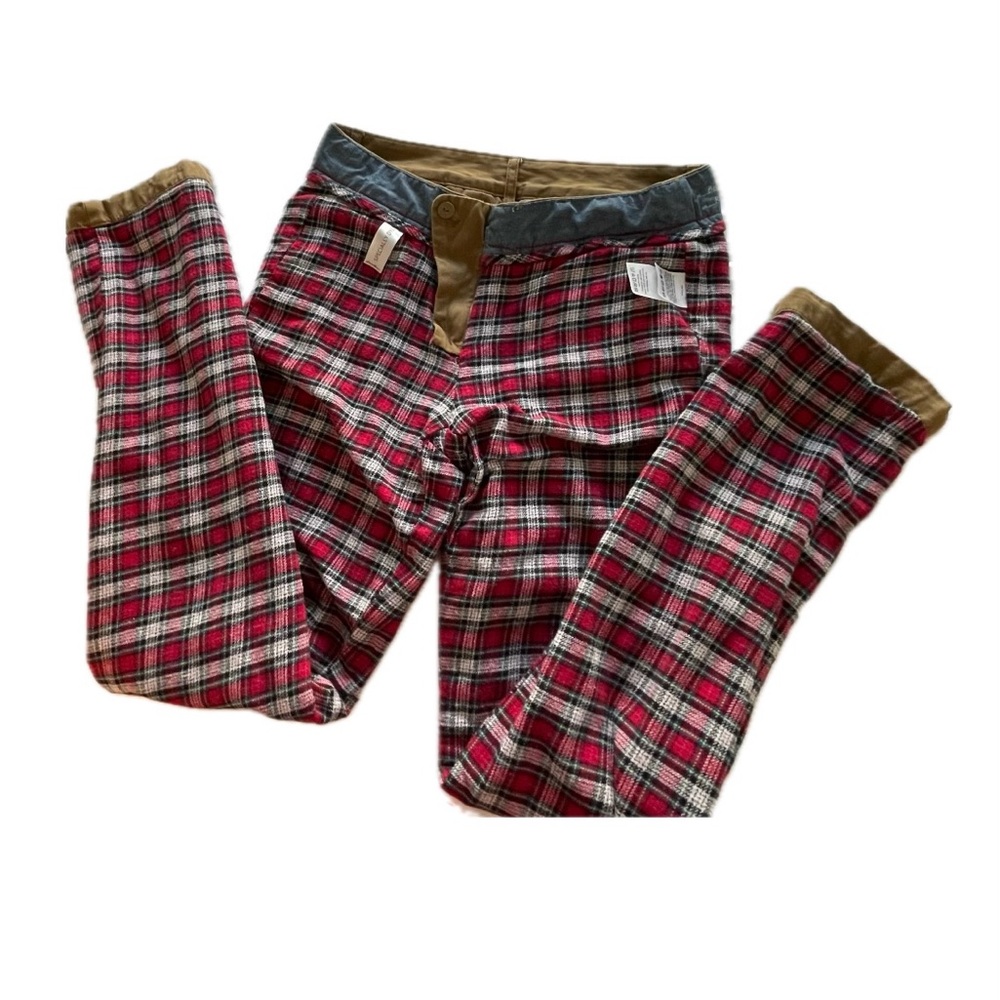 Women’s Eddie Bauer Legend Wash Flannel-Lined Khaki Chinos Size 2 - Picture 6 of 15